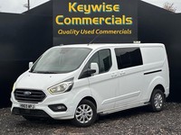 2019 Ford Transit Custom 2.0 EcoBlue 130ps Low Roof D/Cab Limited Van PANEL VAN 