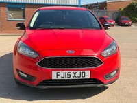 2015 Ford Focus 1.5 TDCi Zetec Euro 6 (s/s) 5dr HATCHBACK Diesel Manual