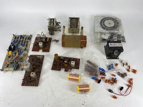 LARGE LOT Vintage Radio Electronics Repair Parts Transistors Switches OVER 12 LB