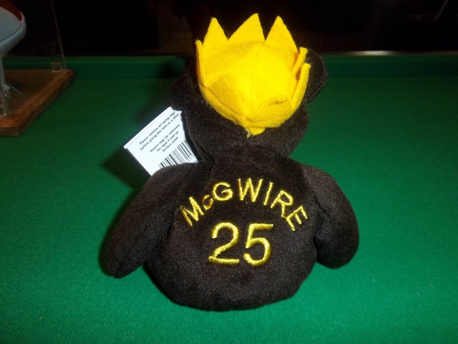 Mark McGwire 1998 Salvino's Bamm Beano's Brown Bear