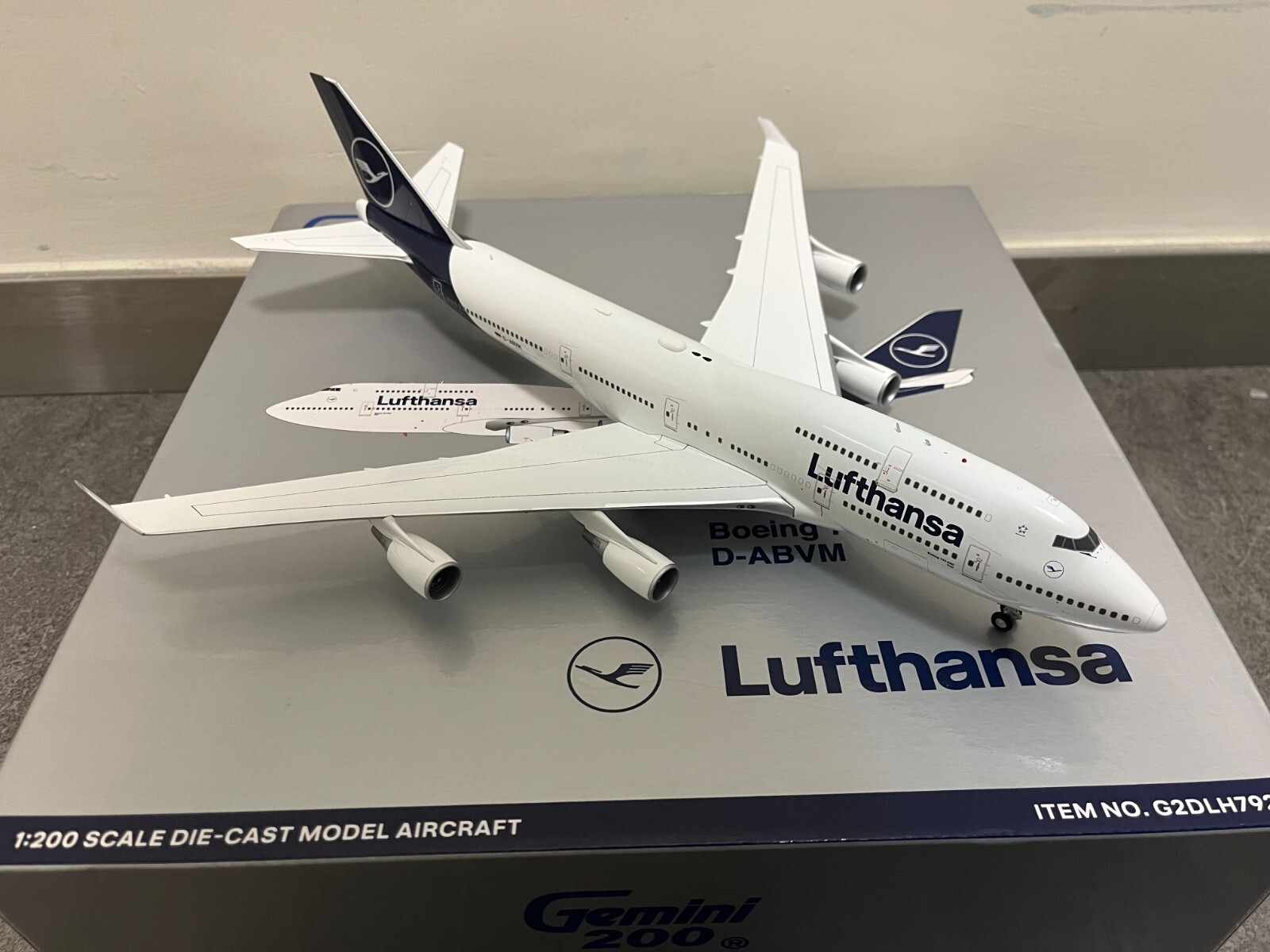Gemini Jets 200 Lufthansa LH B747-400 