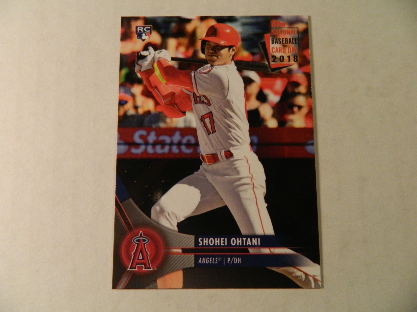 ◆大谷翔平◆Angels◆topps card day◆2018 RC◆ 2018 Topps National BB Card Day Shohei Ohtani #8 RC Los
