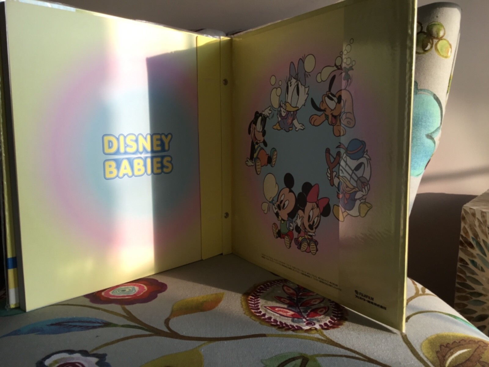 Disney Babies Scrapbook Album For Baby  New 12x12 Fujicolor Album Mickey Minnie