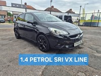 2019 Vauxhall Corsa 1.4 SRi Vx-line Nav Black 5dr HATCHBACK Petrol Manual