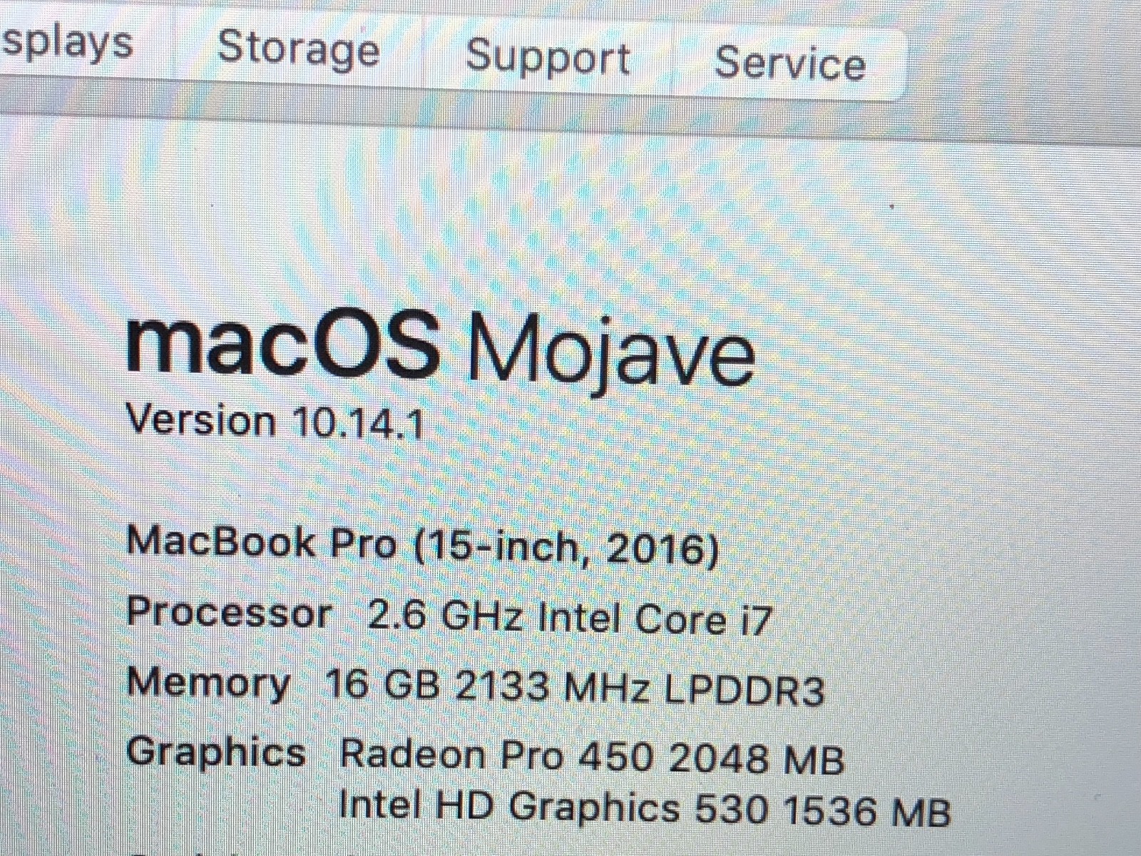 2016 Apple MacBook Pro Touch Bar Space Gray 15” Laptop 256GB Radeon