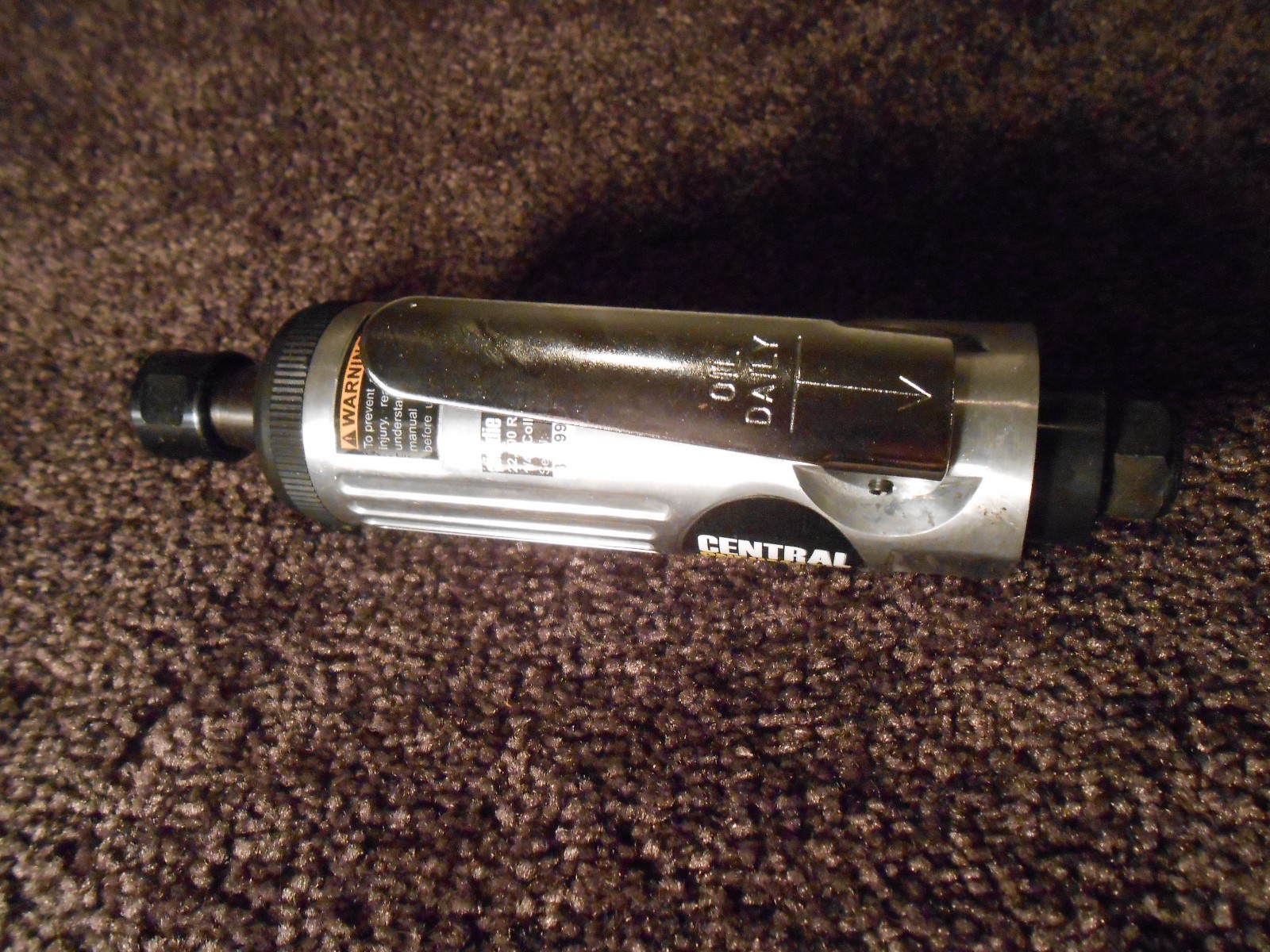 1/4 In. Professional Air Die Grinder Kit by Central Pneumatic