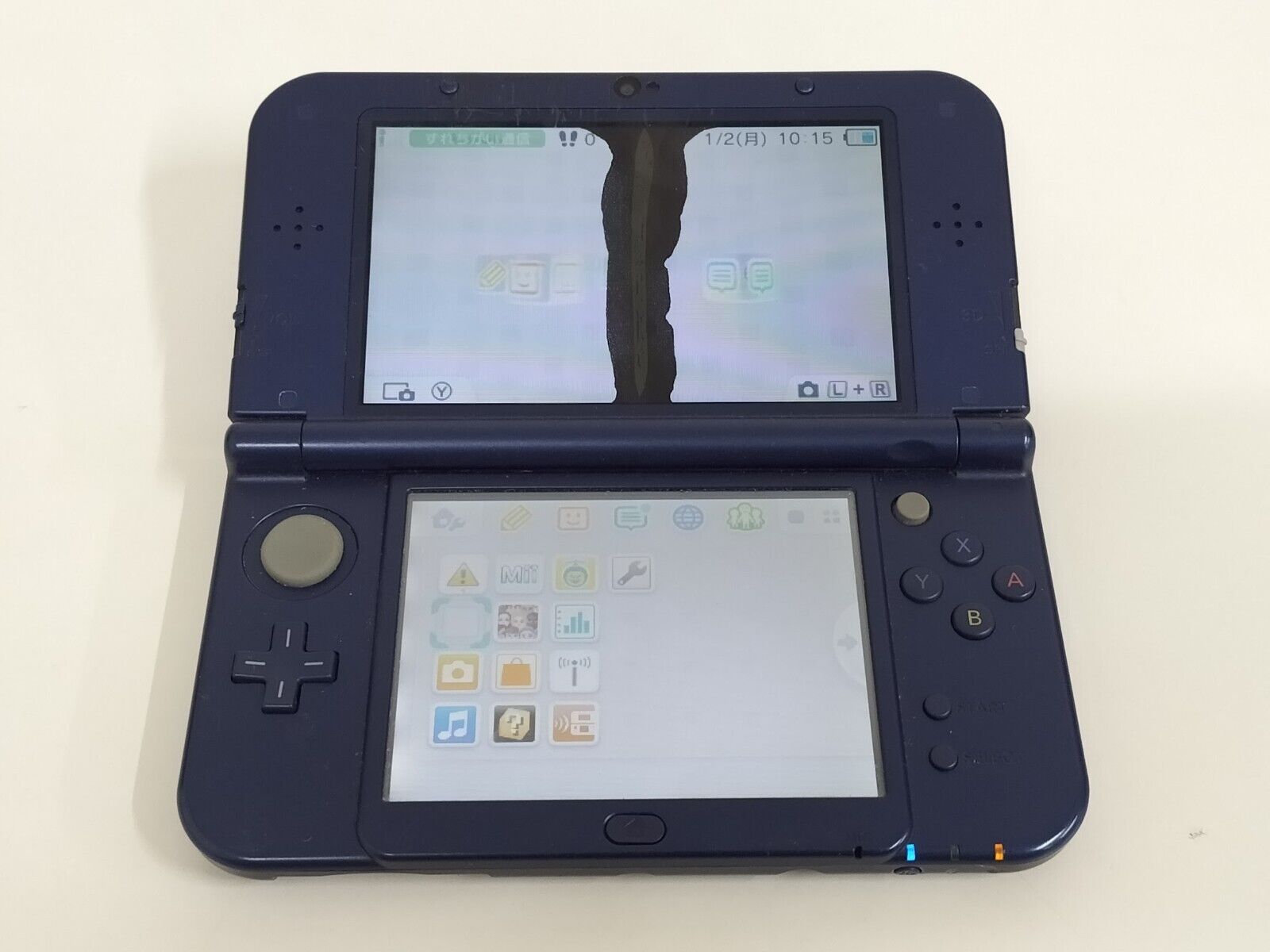 L4905 Ship Free Nintendo new 3DS LL XL console Metallic Blue L4905 Ship Free Nintendo new 3DS LL XL console Metallic Blue