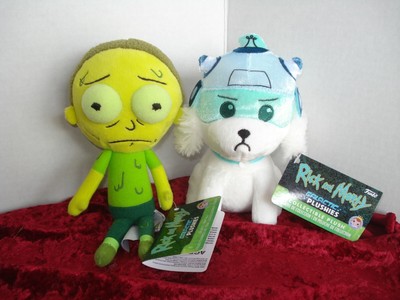 rick and morty snowball plush