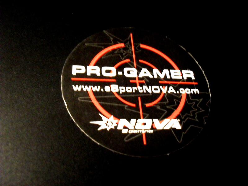 Aufkleber / Sticker + Pro - Gamer + Esport Nova + Nova Gaming