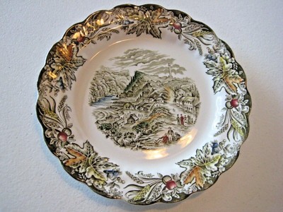 Queenston by Ridgeway of Staffordshire, England - Heritage - collector plate