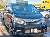 2010 Toyota Vellfire 3.5 Petrol Automatic 7 Seats 2 Keys ULEZ Free MPV Petrol Au