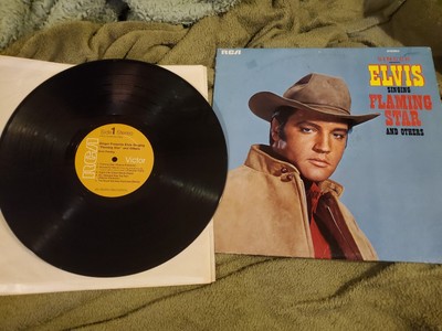 ELIVIS PRESLEY,  FLAMING STAR RECORD,  VINYL IS MINT,LOOKS UNPLAYED 