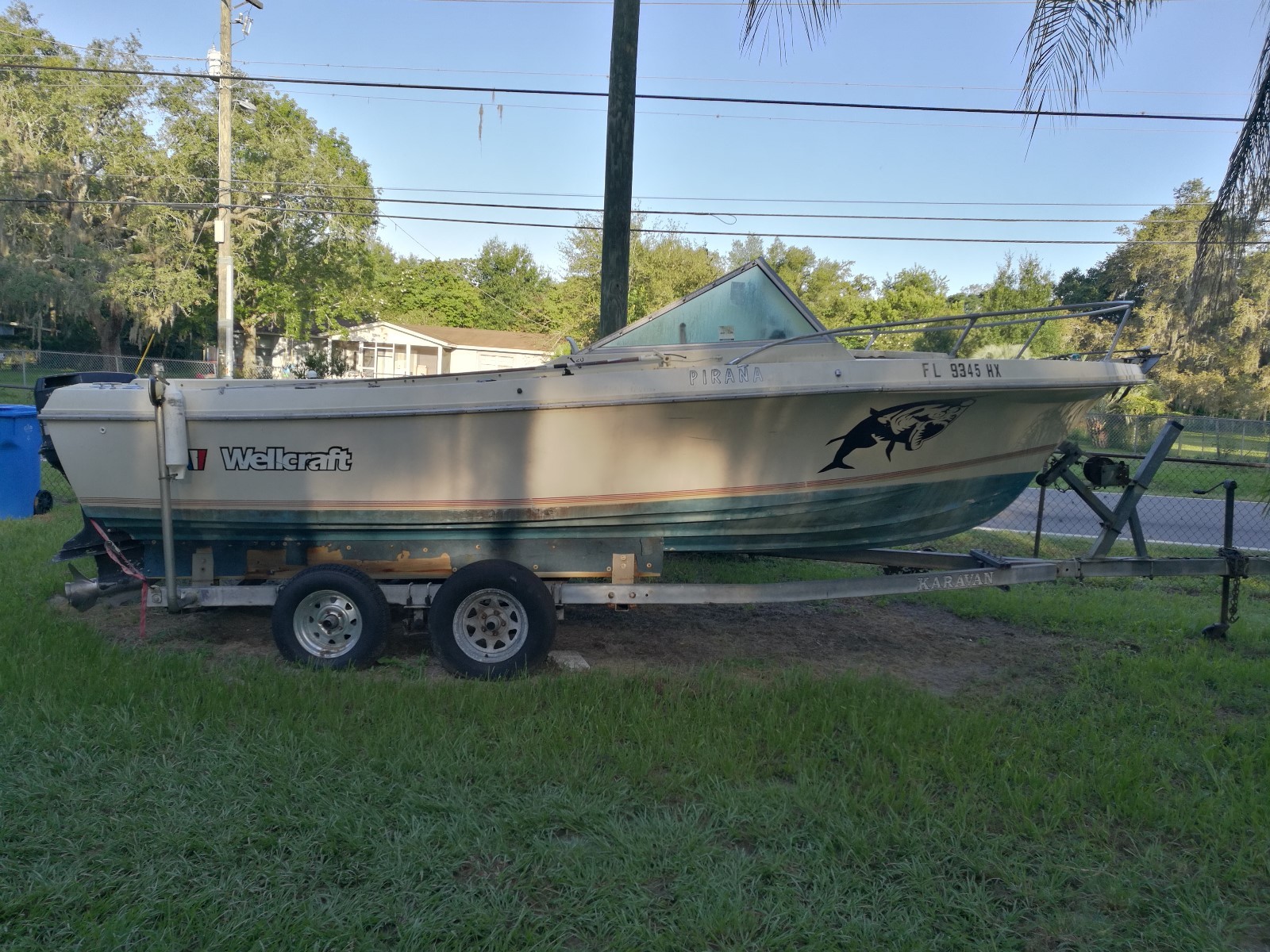 1979 wellcraft V20 Boat, Motor, Trailer