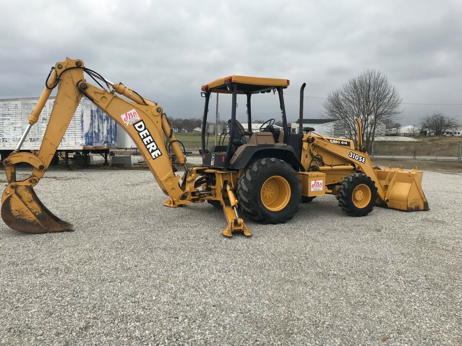 JOHN DEERE 310SE 4X4 Turbo Backhoe