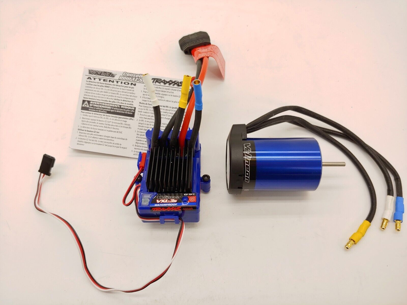 NEW Traxxas Velineon 1/10 VXL-3s Brushless ESC & 3500kv NEW Traxxas Velineon 1/10 VXL-3s Brushless ESC & 3500kv