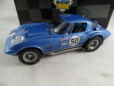 1:18 18024 Corvette Stingray Grand Sport Coupe Sebring 1963 unbespielt