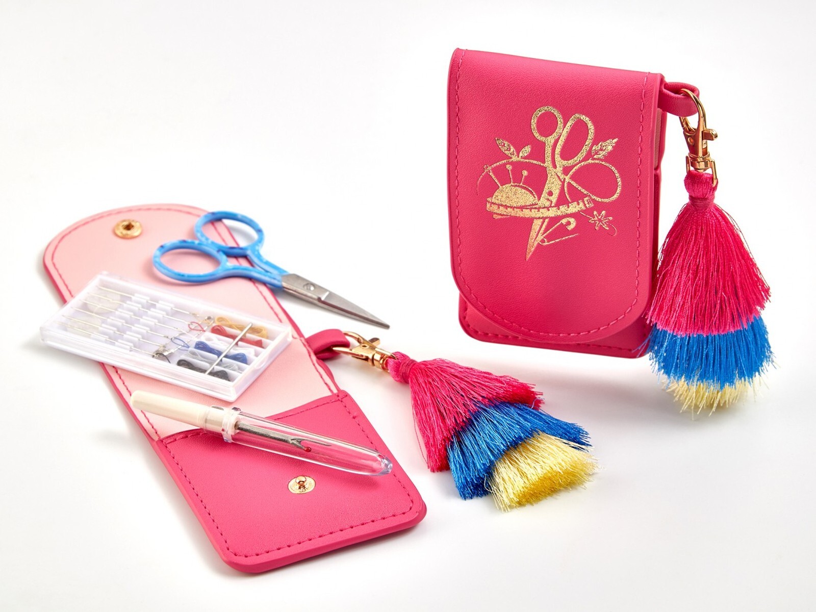 Sew Chic Pink Sewing Kit | eBay