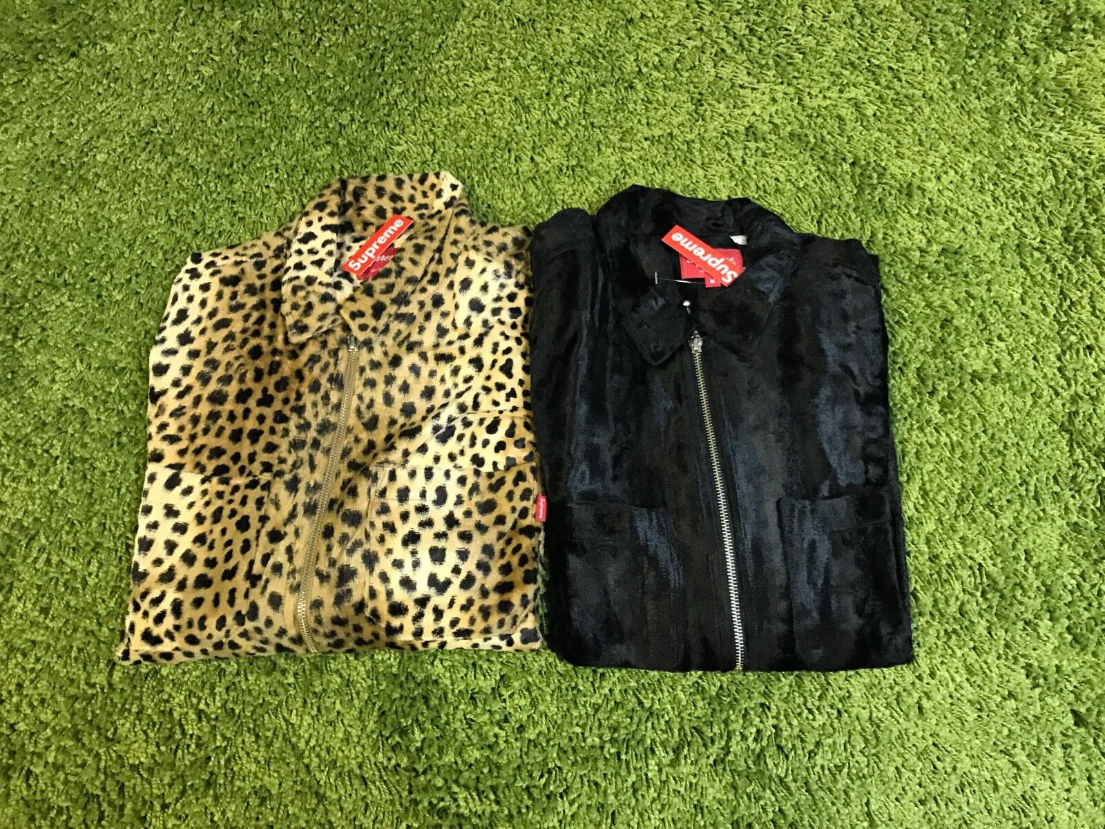 Supreme F/W 2017 Cheetah Pile Zip Up Shirt Box Logo | eBay Supreme F/W 2017 Cheetah Pile Zip Up Shirt Box Logo | eBay