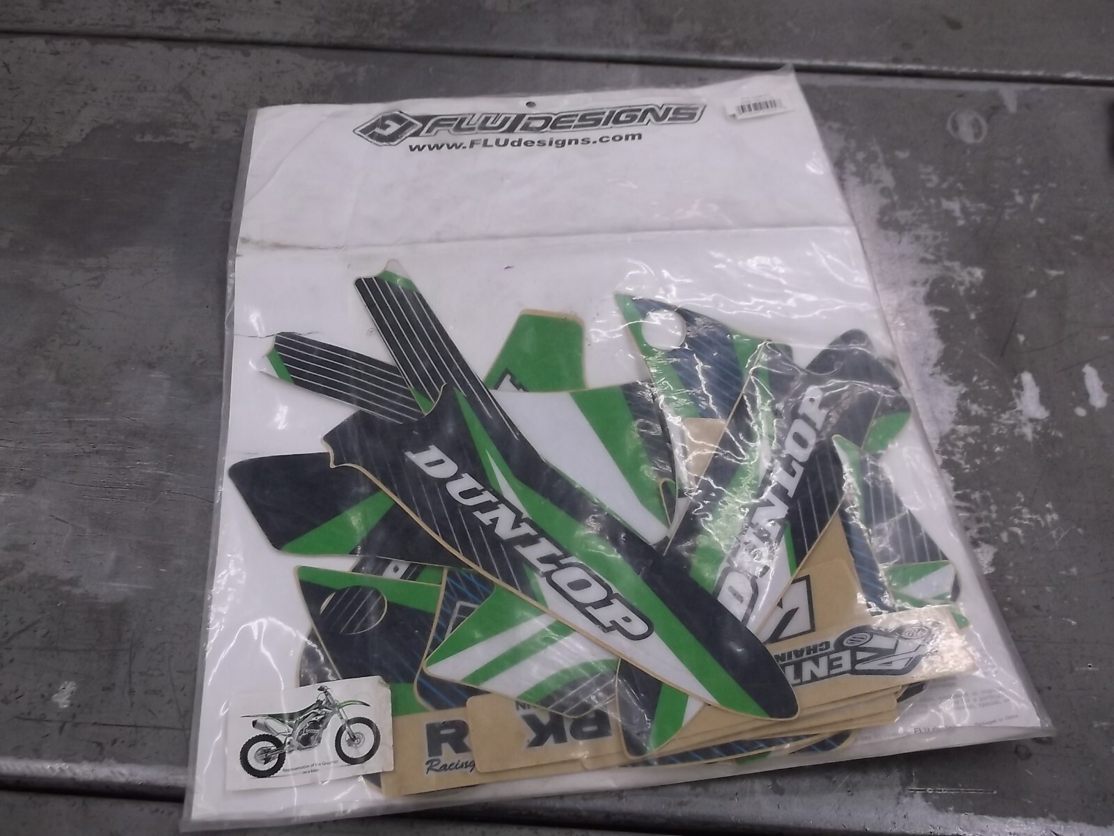 Kawasaki KX85 KX100 New Graphics Trim Kit COMPLETE 2001-2013