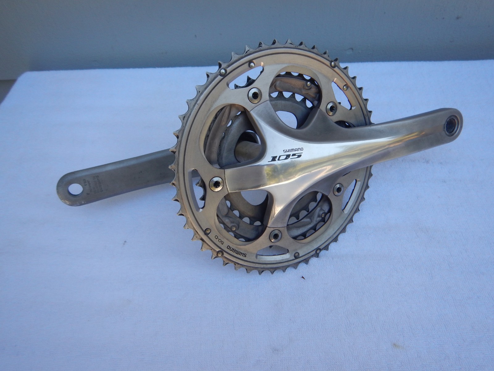 SHIMANO - kArinA Shimano Tourney FC-A070 Crankset (Black) (2 x 7/8 Speed