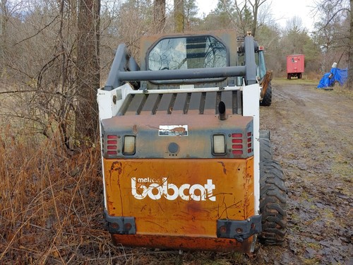 Bobcat 7753 Skid Steer Rubber Wheel Loader Cat Aux Hyd Kubota Diesel.