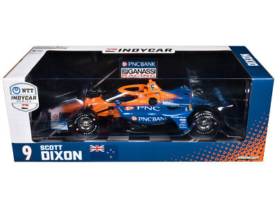 2024 Dallara IndyCar #9 Scott Dixon PNC Bank 1/18 Diecast Model Car Greenlight