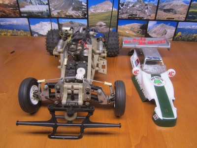 Vintage Tamiya Frog, New body, New Tires and wheels, ARTR