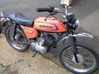 1971 Kawasaki G3TR 100cc early kh100 uk J reg with V5 easy project runs NOW£1299