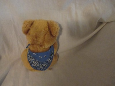 Beariff The Sheriff Teddy Bear Plush Stuffed Animal Brown Vintage 1986 Avon 7