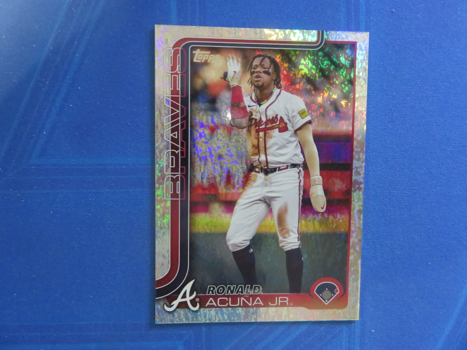 2025 Topps Series 1 RONALD ACUNA JR. Holo Foil Parallel