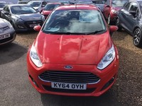 2014 Ford Fiesta 1.25 82 Zetec 3dr HATCHBACK Petrol Manual