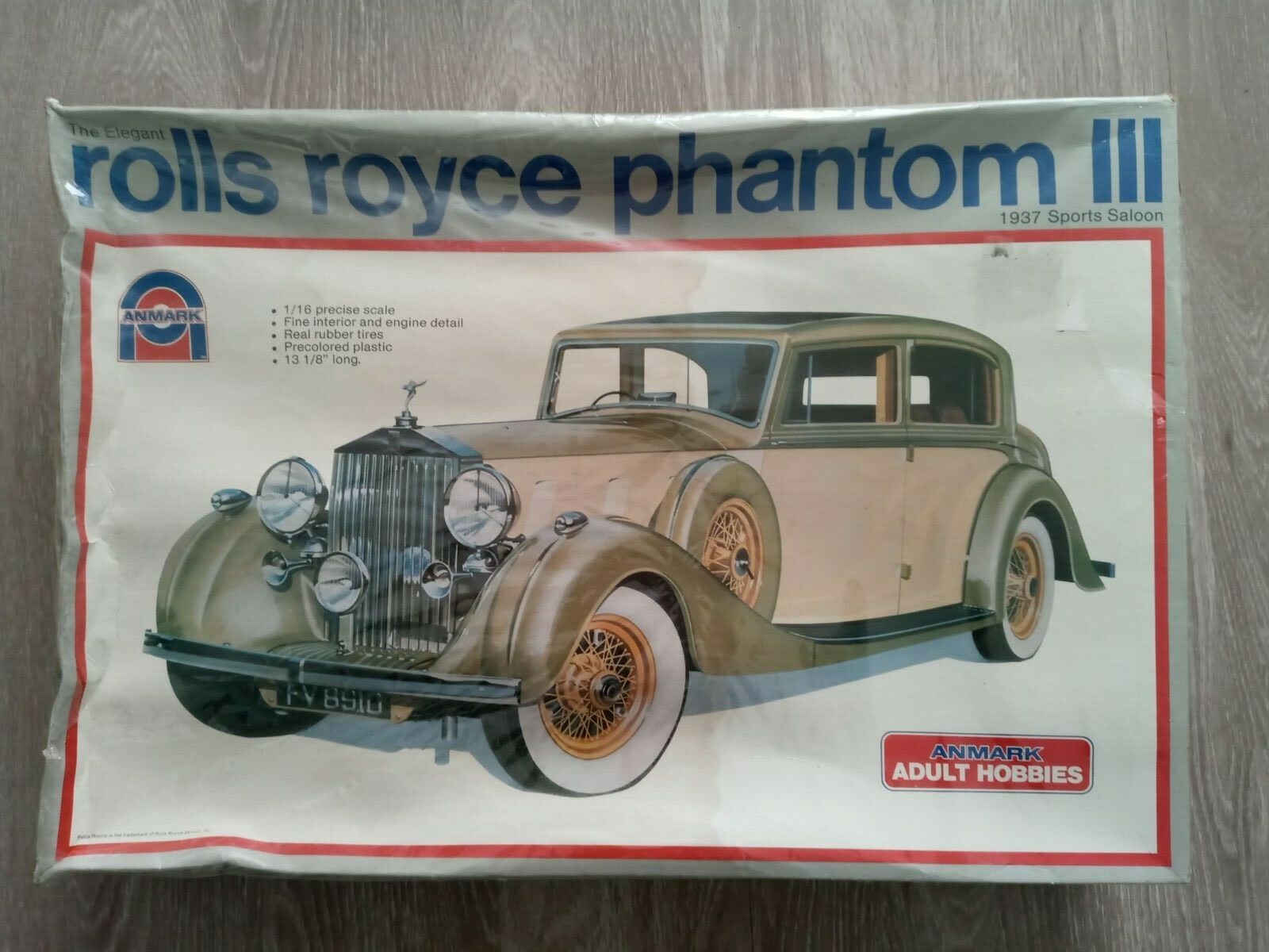 ℕ NEW SEALED** VINTAGE 1982 Anmark 1937 Rolls Royce Phantom