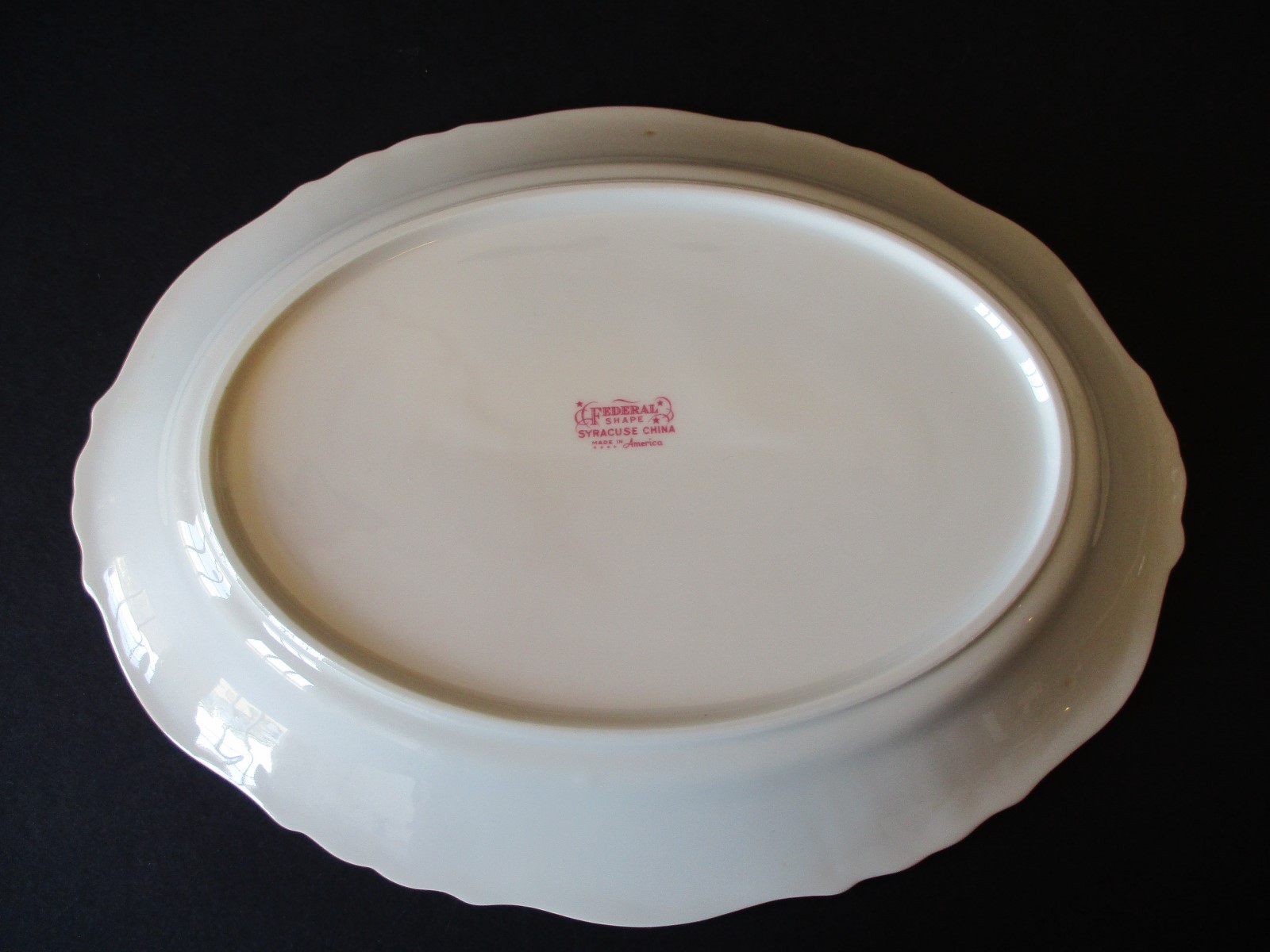 Syracuse Suzanne Oval Serving Platter 12