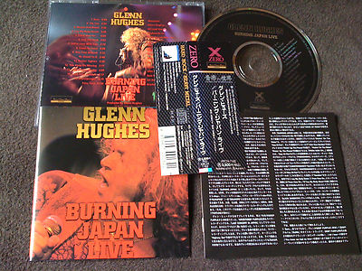 GLENN HUGHES / burning Japan live / JAPAN LTD CD OBI
