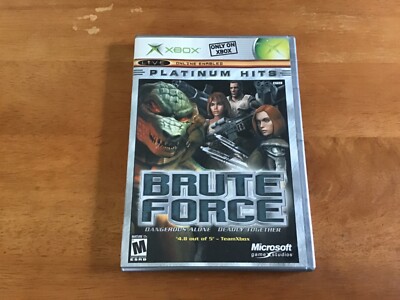 Brute Force Platinum Hits Fun Game w/Multiplayer Microsoft Original Xbox Working