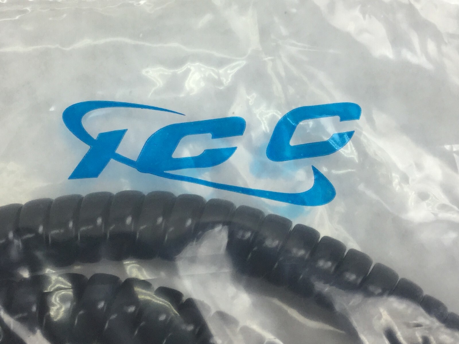 ICC  Coiled Telephone Handset Cord 25'  Black  ICHC425FBK   Lot of 9