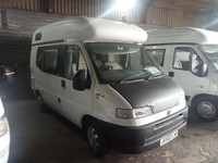 Fiat DUCATO 10 TD SWB 1.9 td 2 BERTH MOTORHOME 2002 Registered 02 Plate
