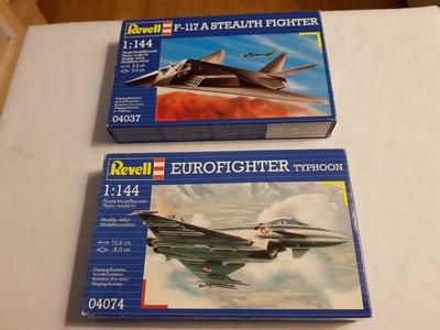 Revell 1/144 F-117A Stealth 04037 Eurofighter Typhoon 04074