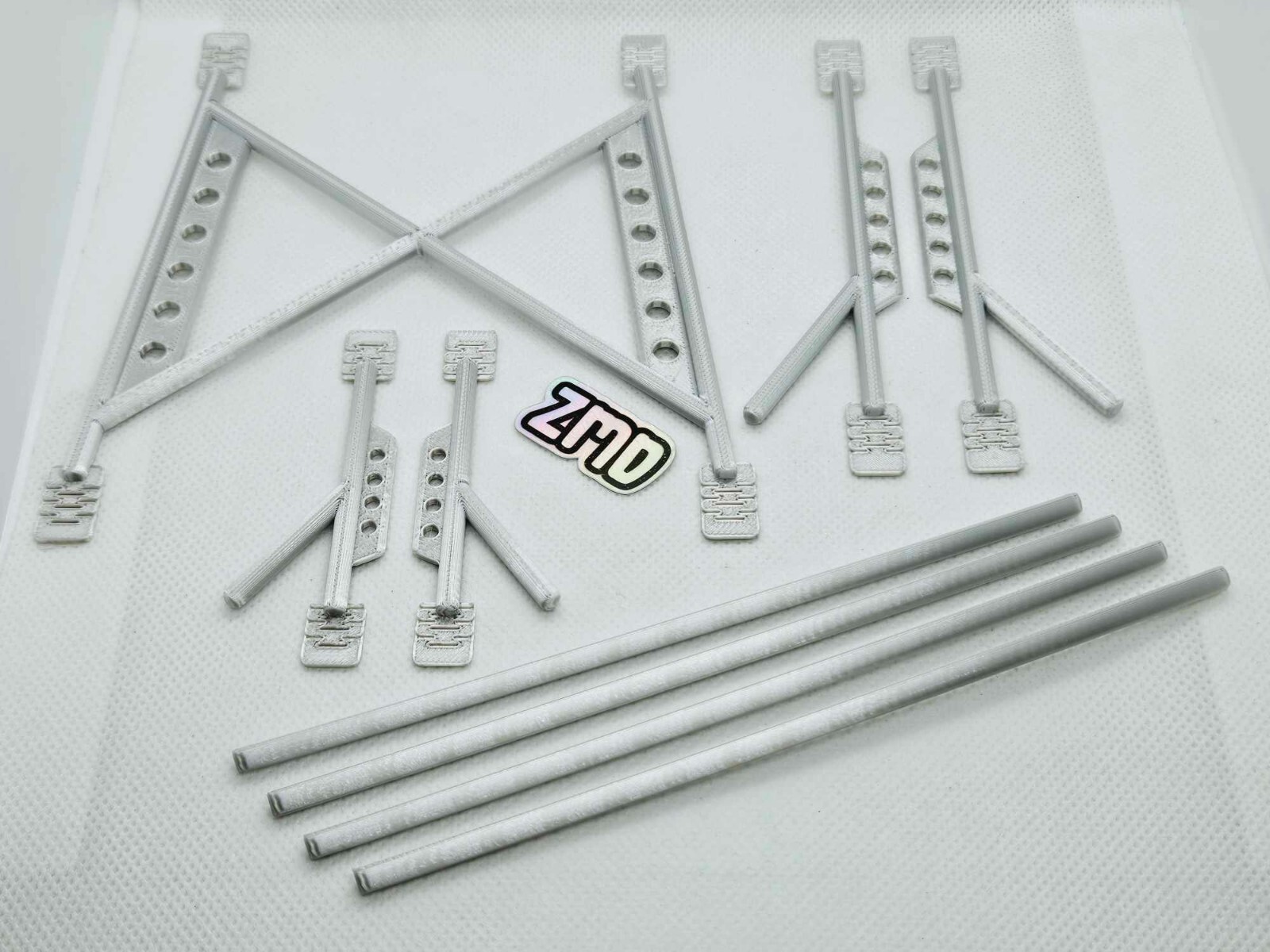 Demeras Karosseriesäulen Für RGT 136100 RC Auto – Aluminium, Front & Heck, Ersatz & Upgrade