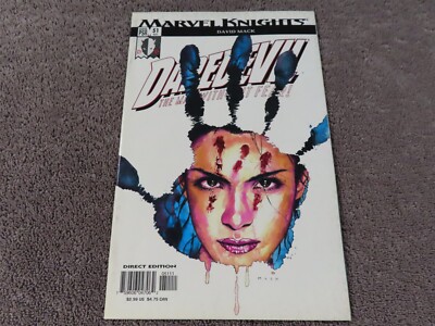 2003 MARVEL Comics DAREDEVIL #51 - origin of ECHO - David Mack cover - VF