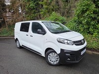 2021 VAUXHALL VIVARO 2.0 TURBO D 3100 EDITION H1 EURO6 CREW VAN DAY EX POLICE