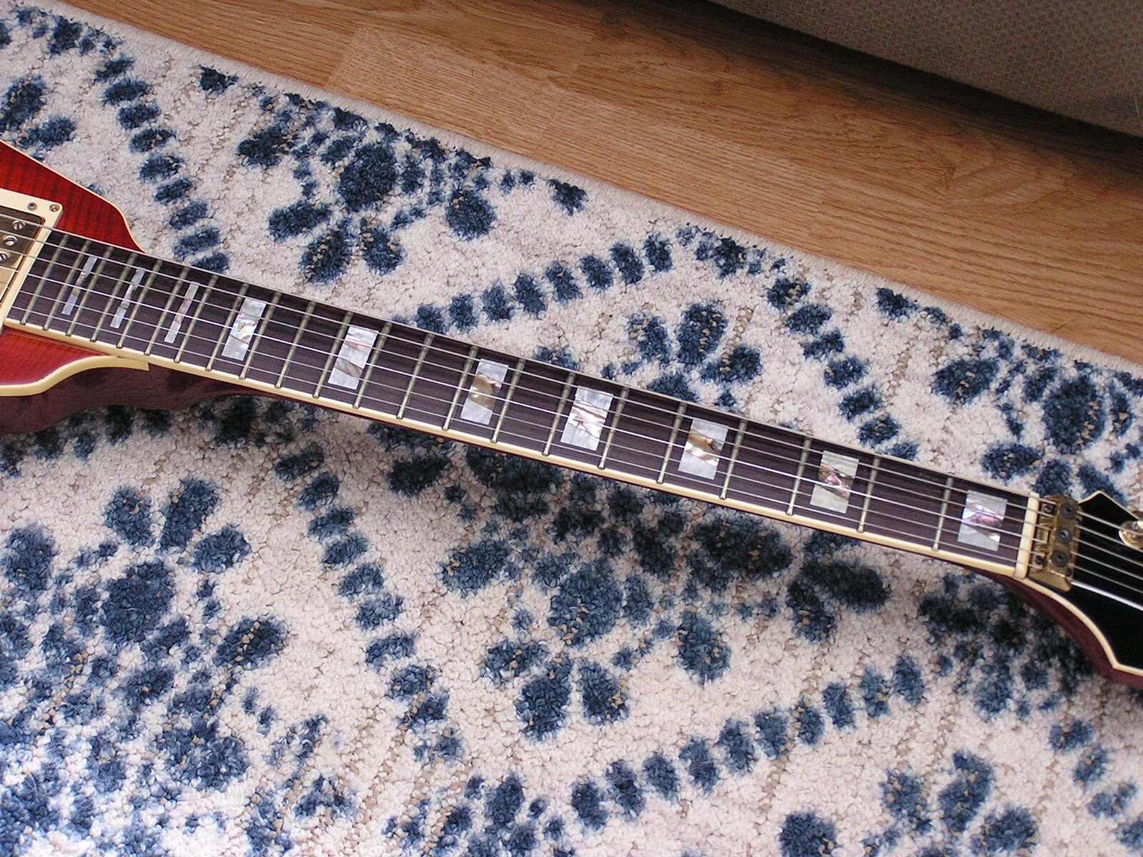 1982 Ibanez Rocket Roll 2 Gibson Flying V copy flame top rare near mint w/case