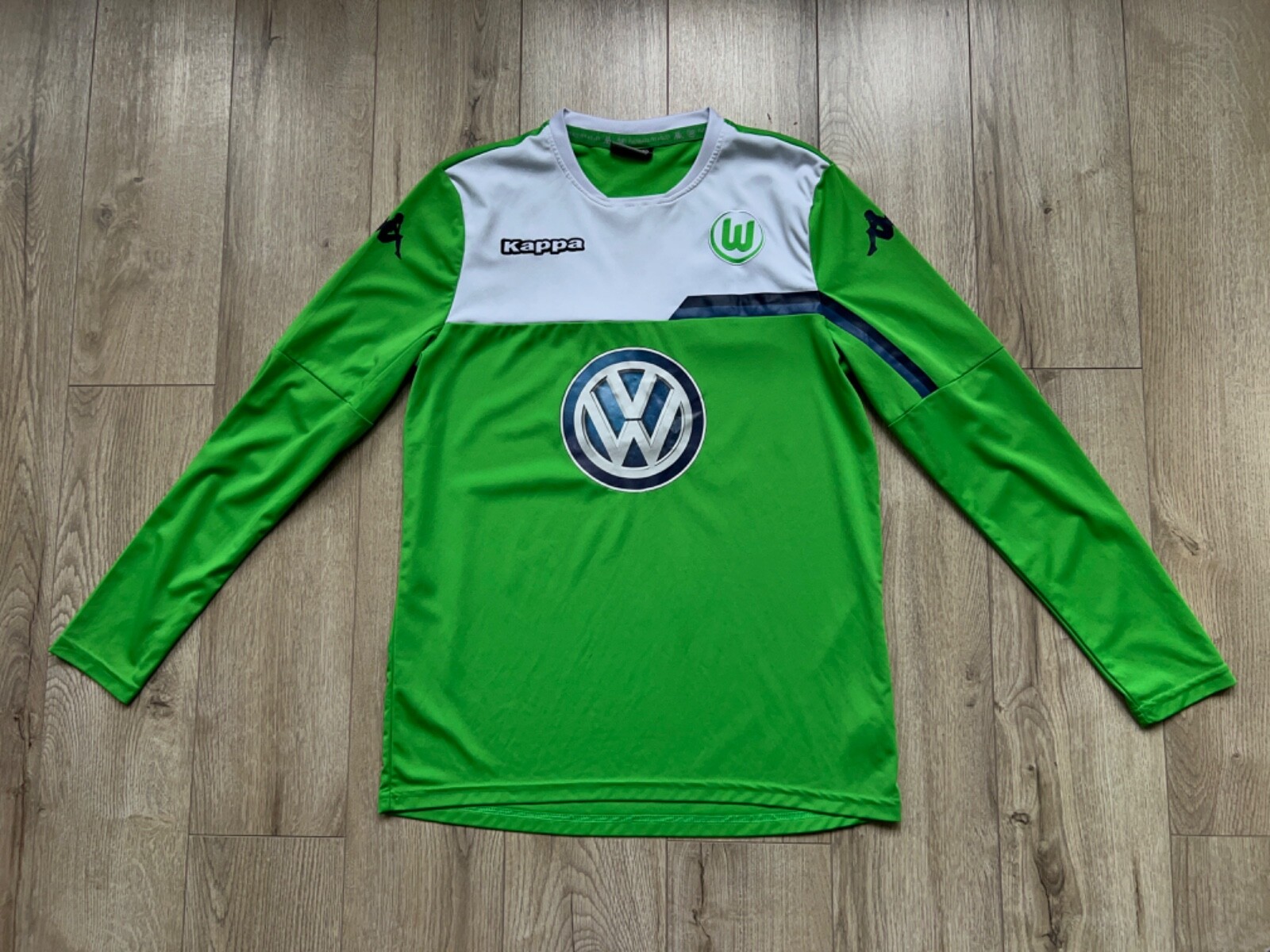 ウェア \"VFL WOLFSBURG\" kappa home jersey 10/11 2015-16 Wolfsburg Home Shirt - 8/10 - (S)