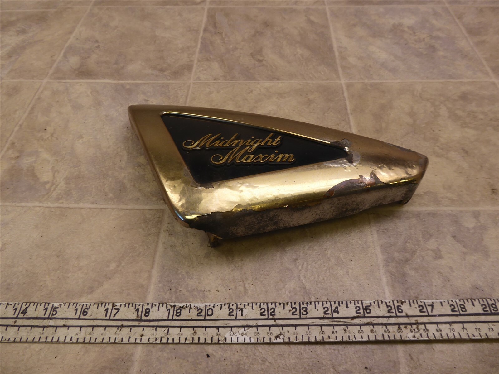 ★ YAMAHA　ビンテージ品 1995 95 96 97 KAWASAKI ZXI 900 700? RIDE PLATE | eBay