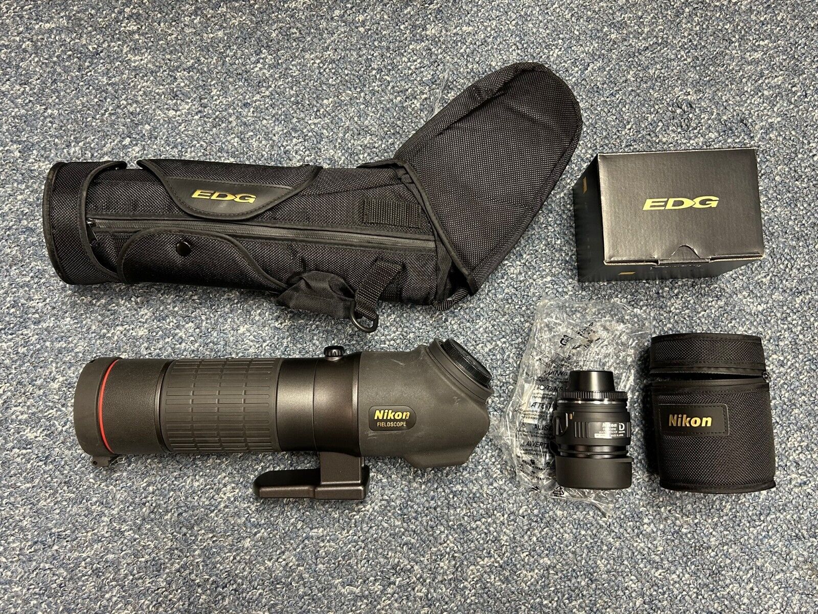 Nikon EDG 65-A Fieldscope Angled Spotting Scope 30x Wide Nikon EDG 65-A Fieldscope Angled Spotting Scope 30x Wide