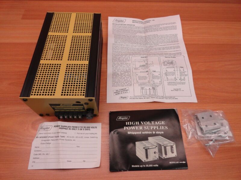 *brand New* Acopian B24g350 Regulated Power Supply 250v 2a Fused