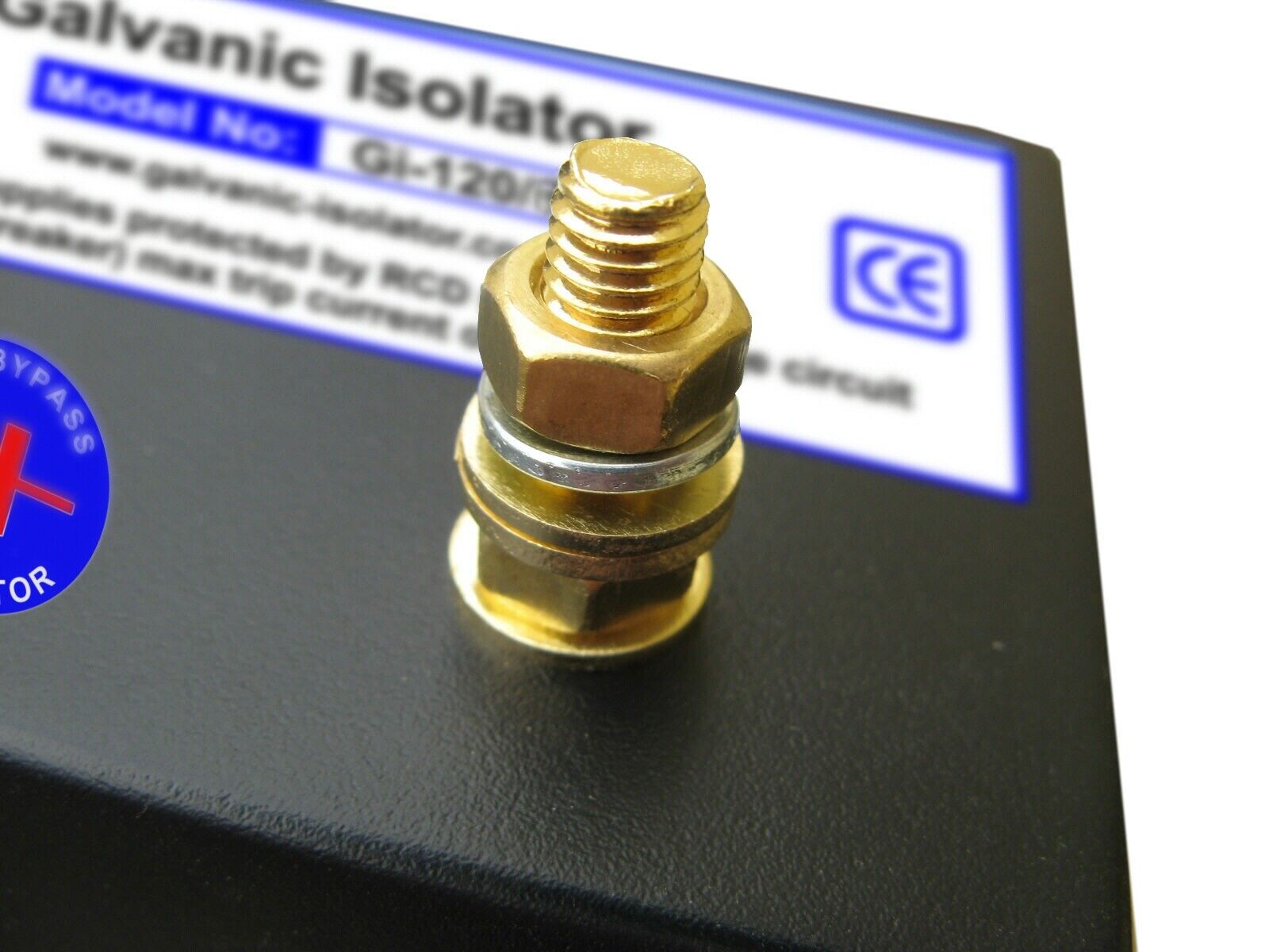 Galvanic Isolator GRP Boat Ultra Low Leakage 500 Amp AC Bypass