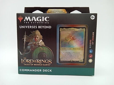 Magic the Gathering LotR Riders of Rohan Commander Deck NEW/SEALED & Ships FREE