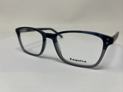 Esquire 1573 Eyeglass Frames 53/18/145 Blu/Gry Fade A877