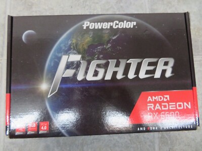 PowerColor Fighter Radeon RX 6600 8GB GDDR6 Graphics Card